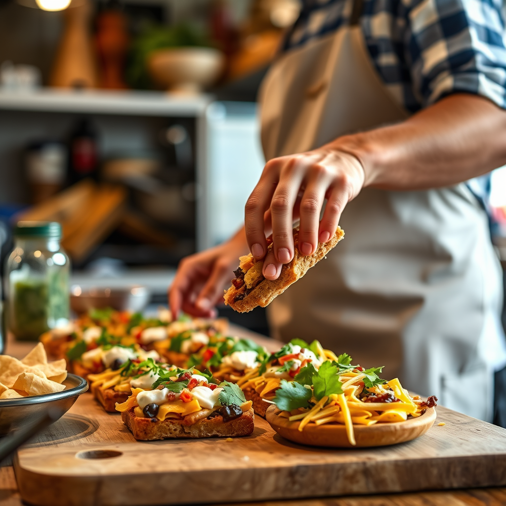 Instructions - nacho bar recipe