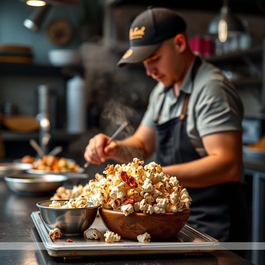 Instructions - bacon popcorn recipe