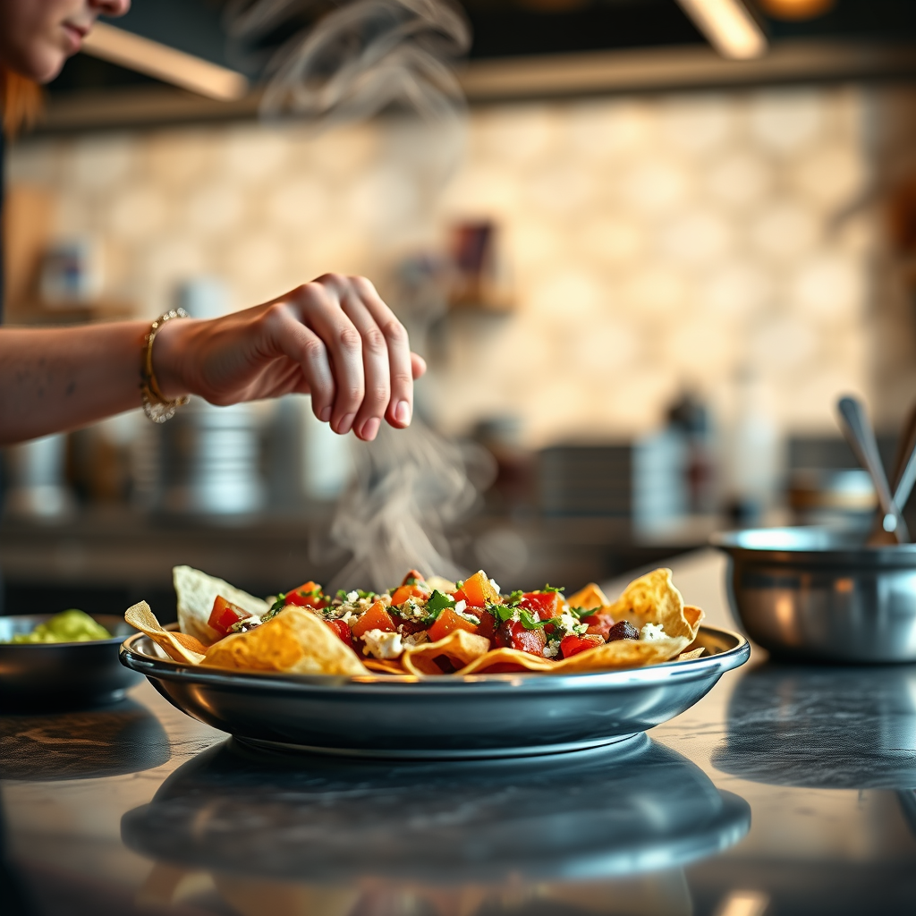 Instructions - recipe with nachos