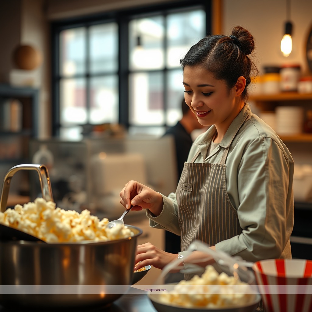 Instructions - cinema popcorn recipe
