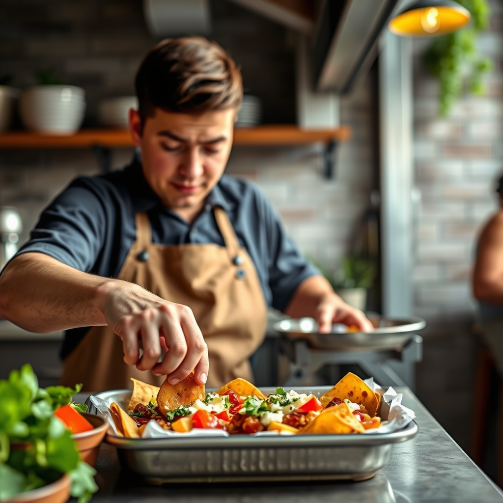 Instructions - nachos oven recipe