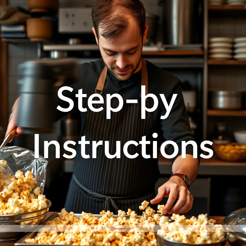 Instructions - flavored popcorn recipe
