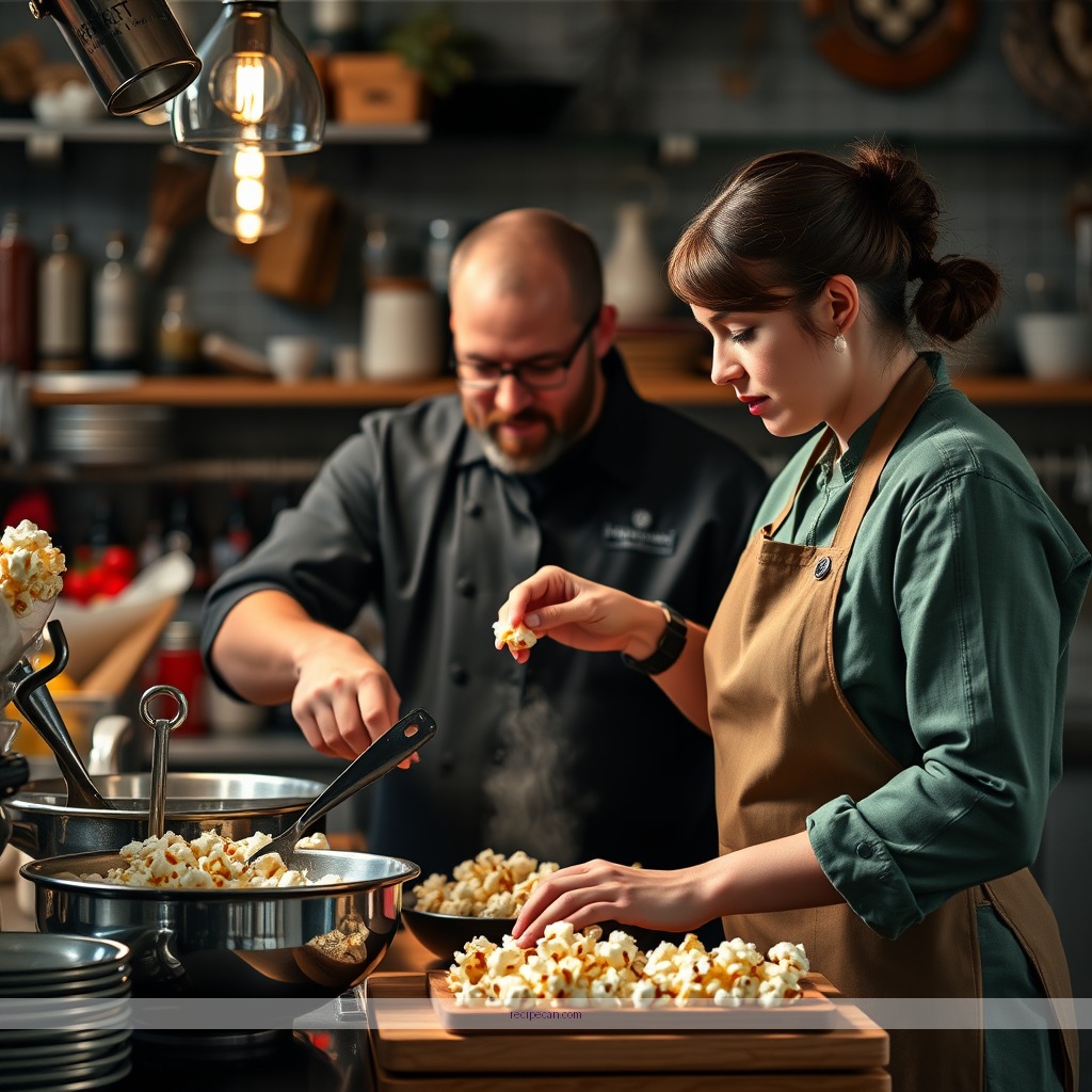 Instructions - holiday popcorn recipe