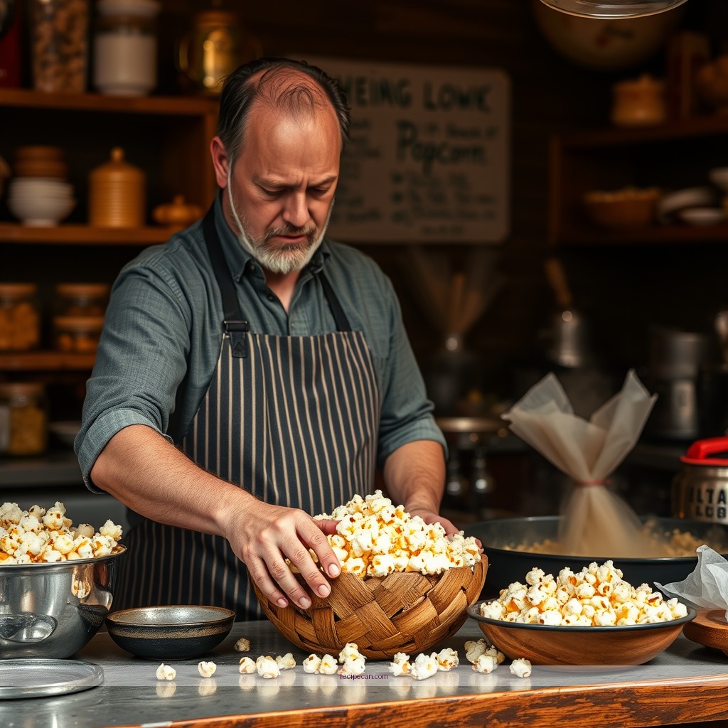 Instructions - homemade popcorn recipes