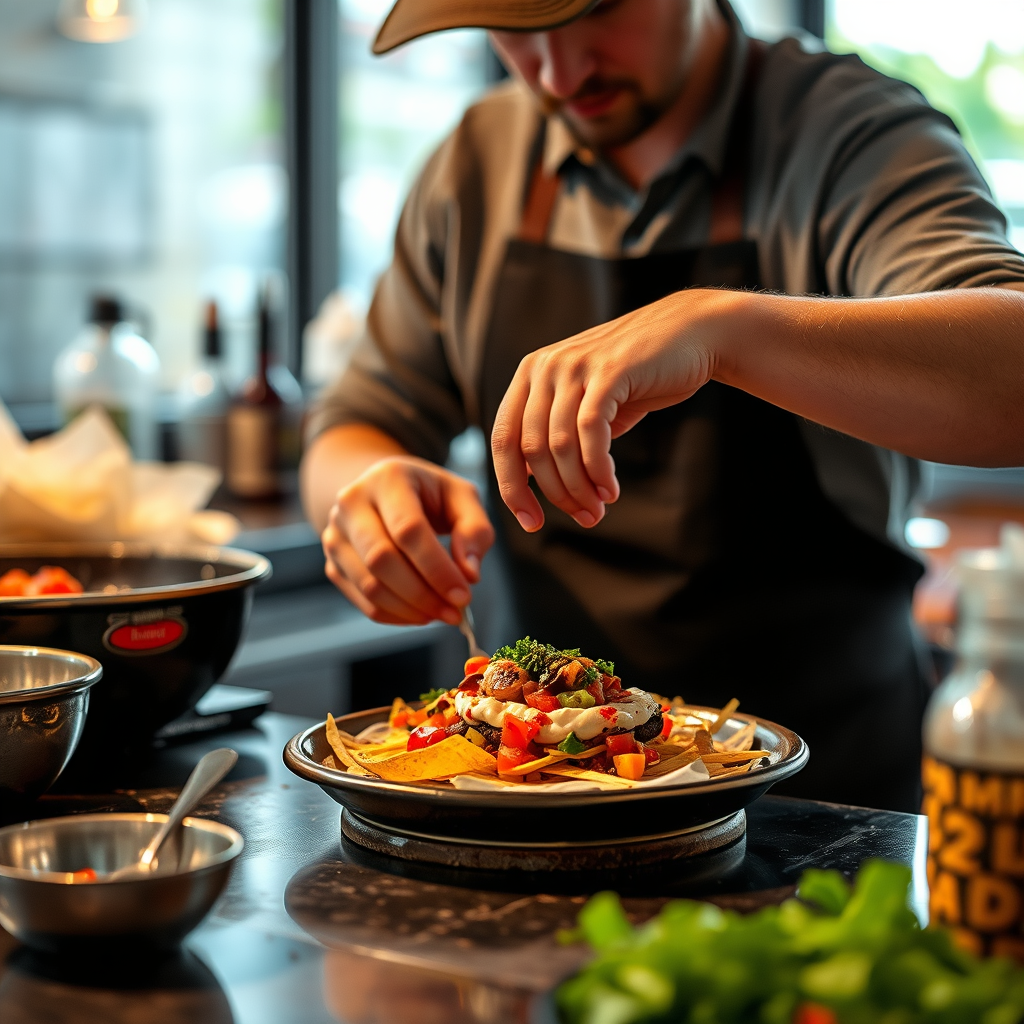 Instructions - poke nachos yard house recipe