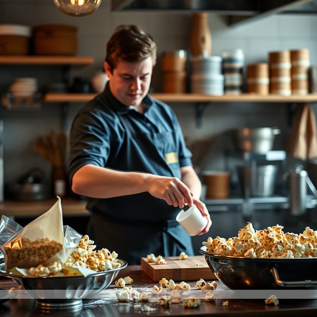 Instructions - marshmallow caramel popcorn recipe