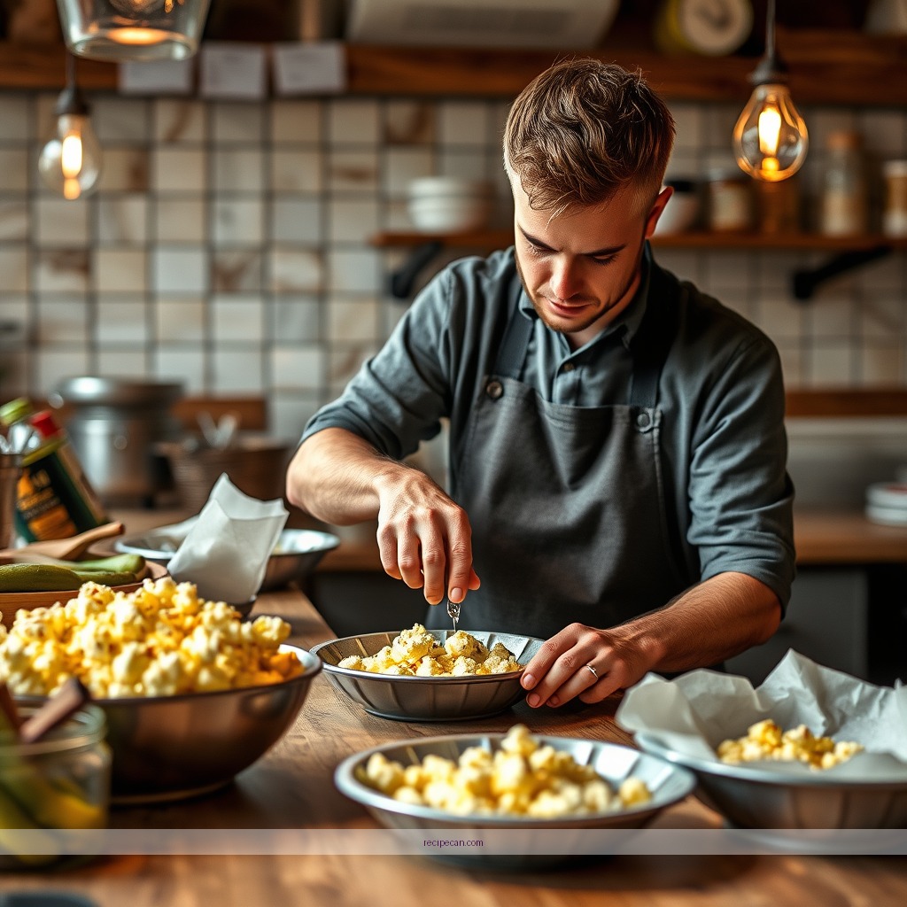 Instructions - pickle popcorn recipe