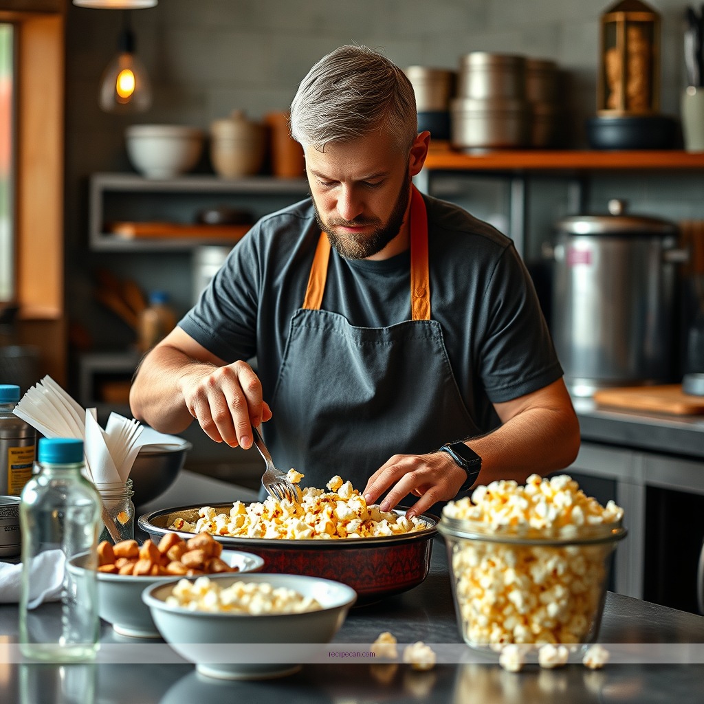 Instructions - popcorn topping recipes