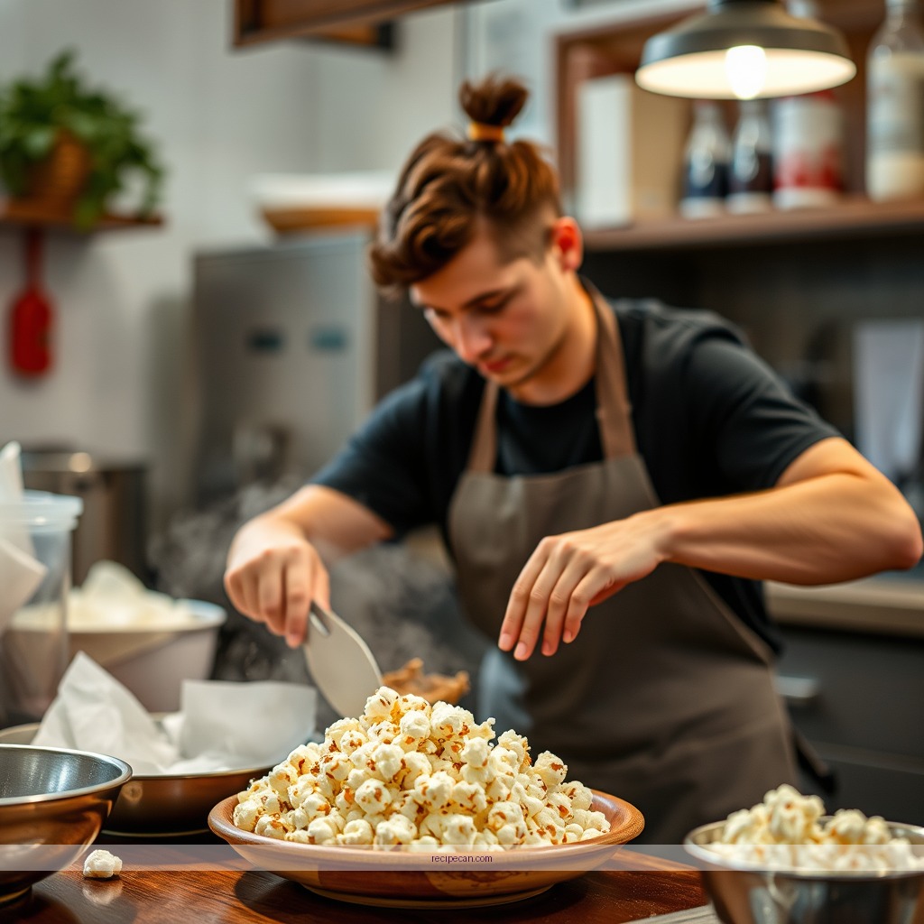 Instructions - puffed popcorn recipes