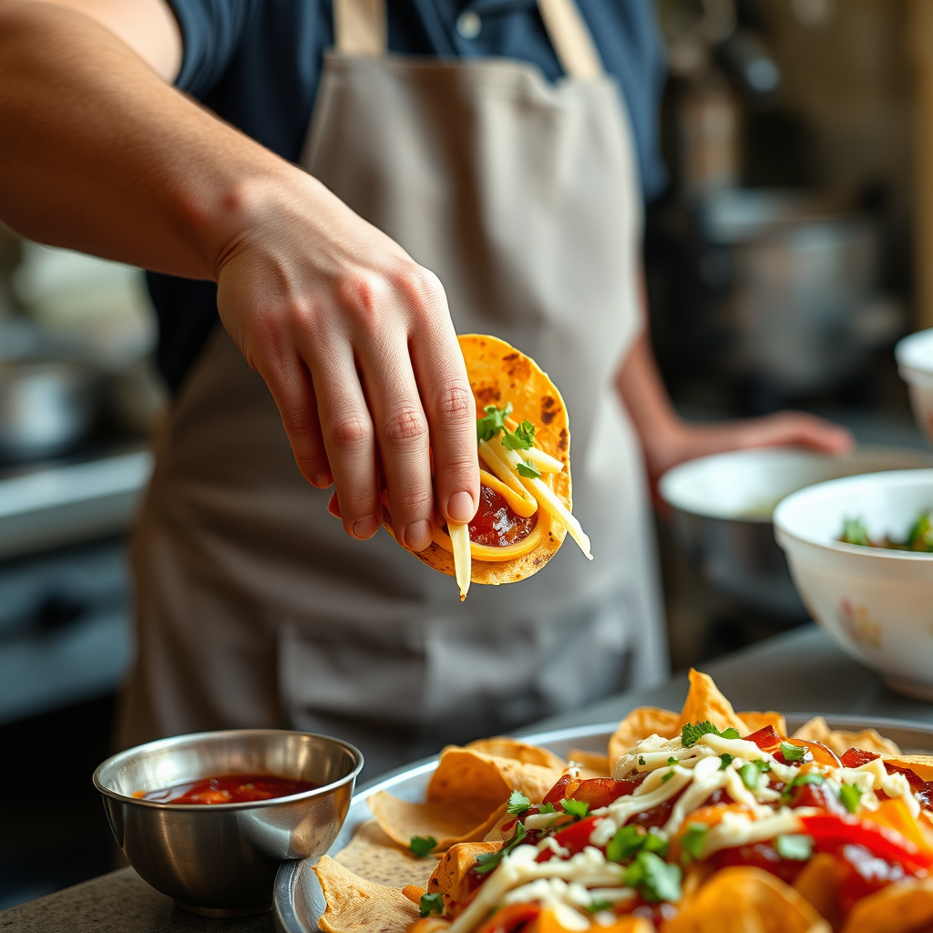 Instructions - super nachos recipe