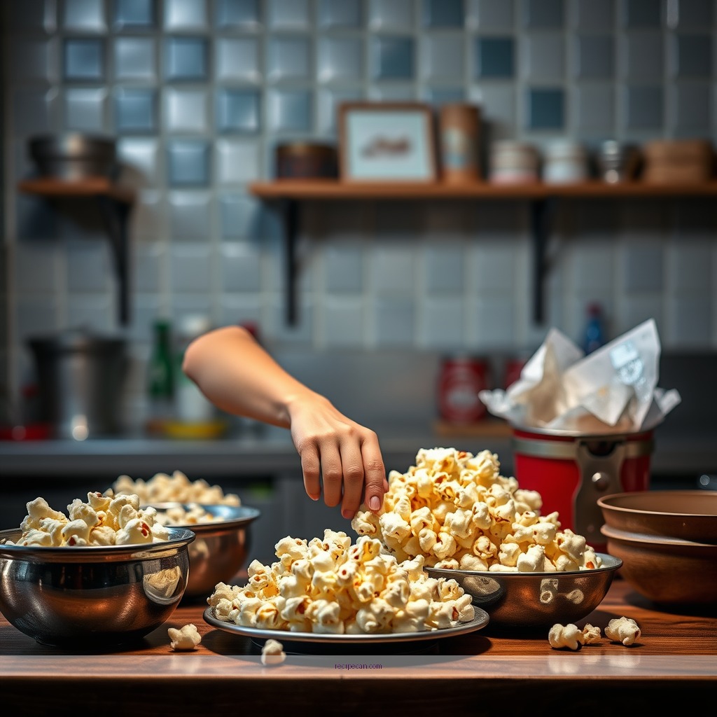 Instructions - simple popcorn recipes