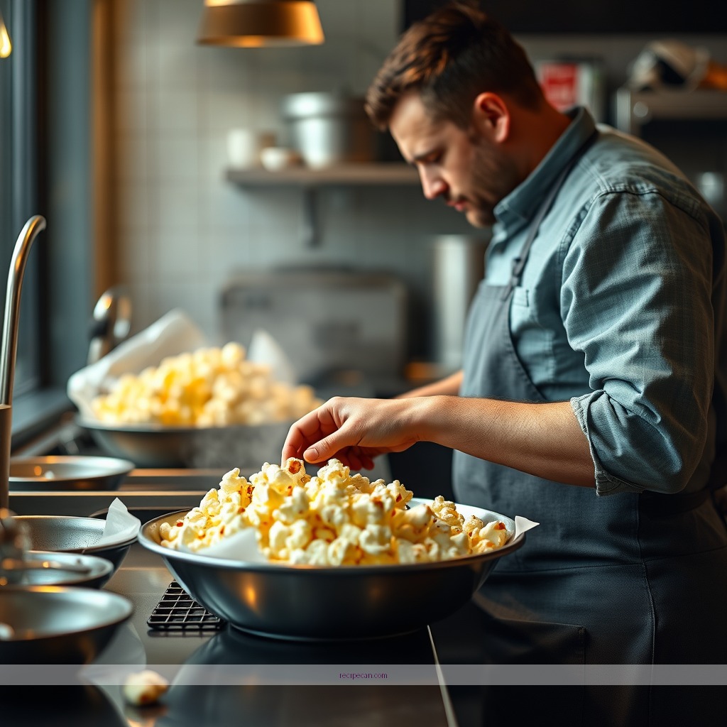 Instructions - white cheddar popcorn recipe