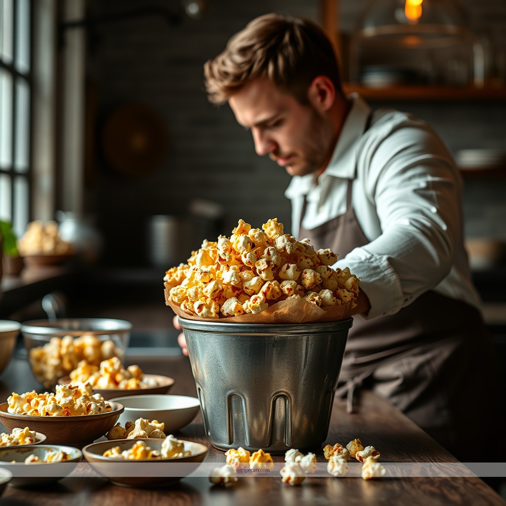 Instructions - butter toffee popcorn recipe