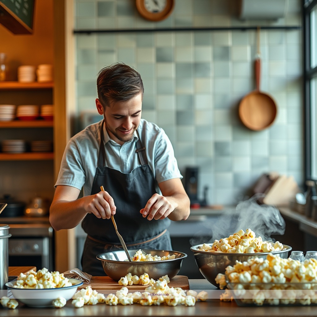 Instructions - buttered popcorn recipe