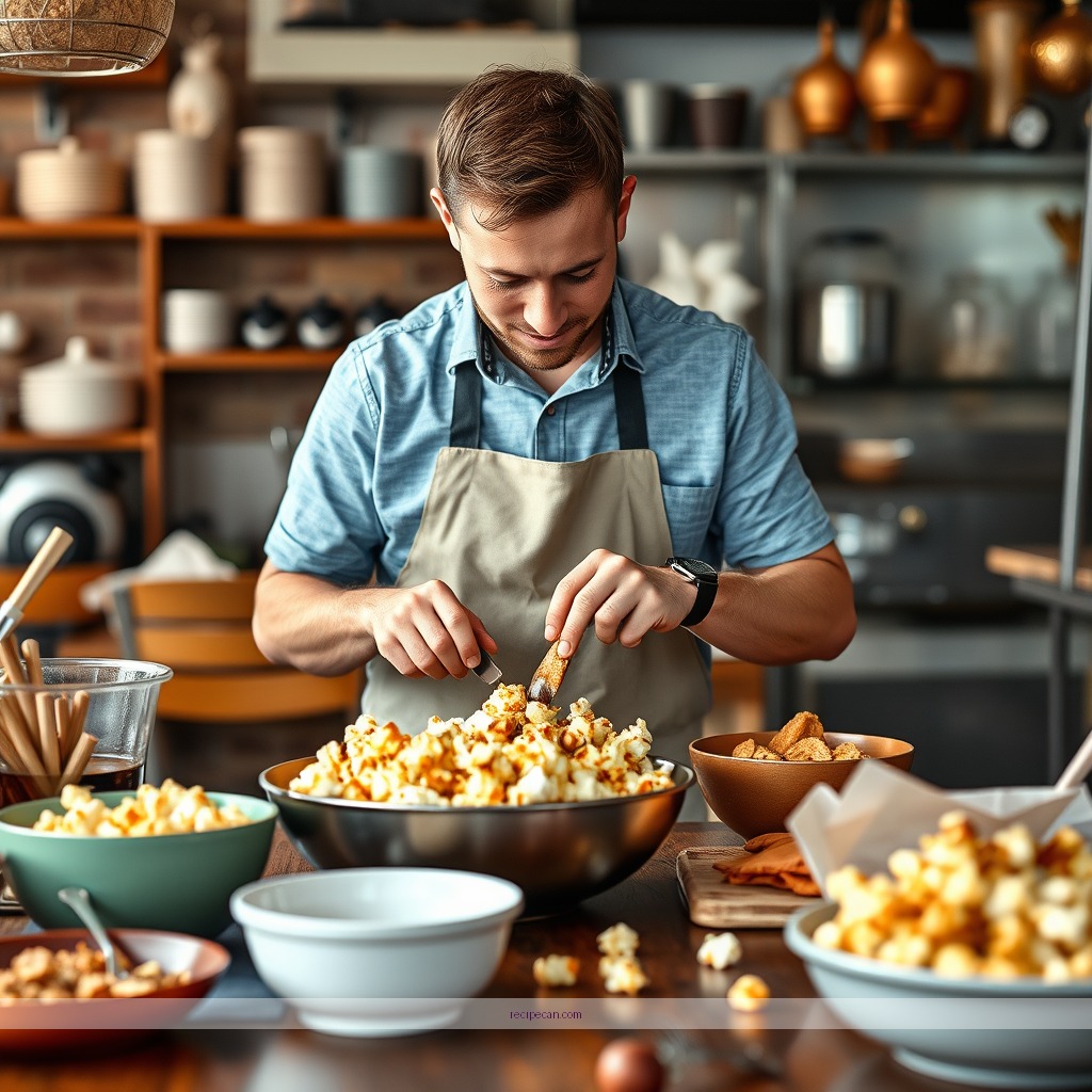 Instructions - chewy caramel popcorn recipe