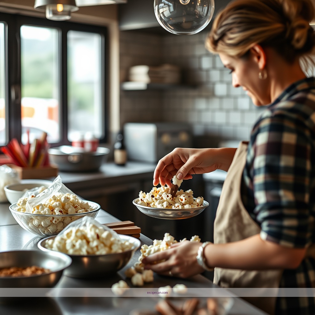 Instructions - cinnamon sugar popcorn recipe