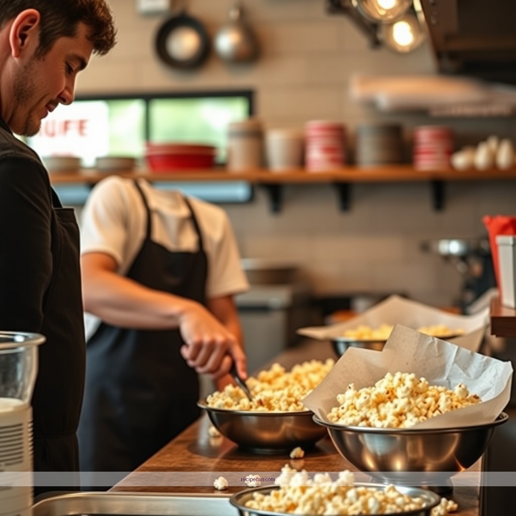 Instructions - colored popcorn recipe