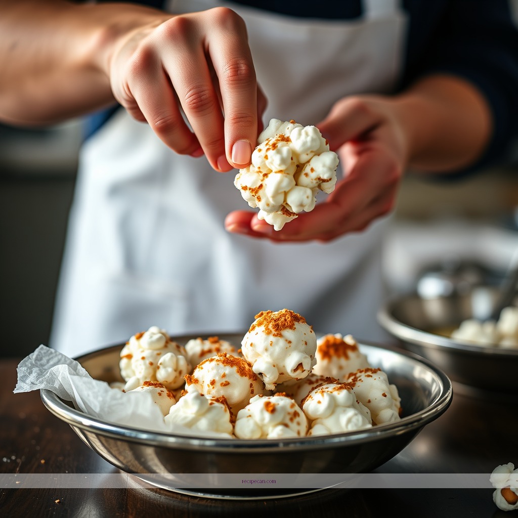 Instructions - marshmallow popcorn balls recipes