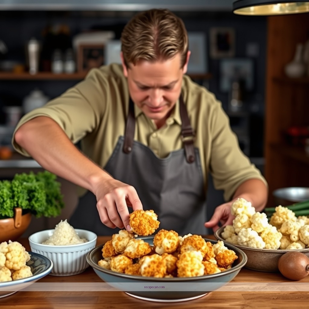Instructions - popcorn cauliflower recipe