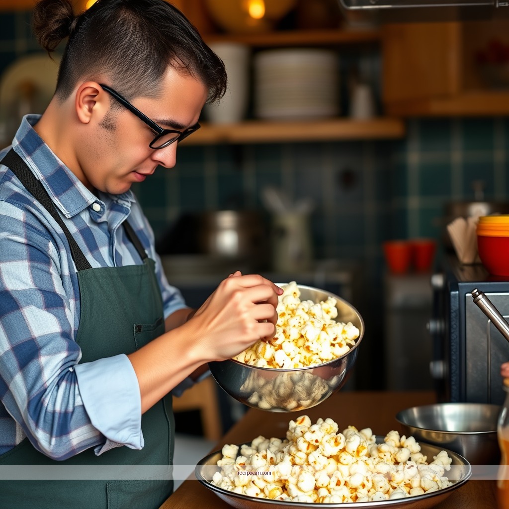 Instructions - popcorn microwave recipe