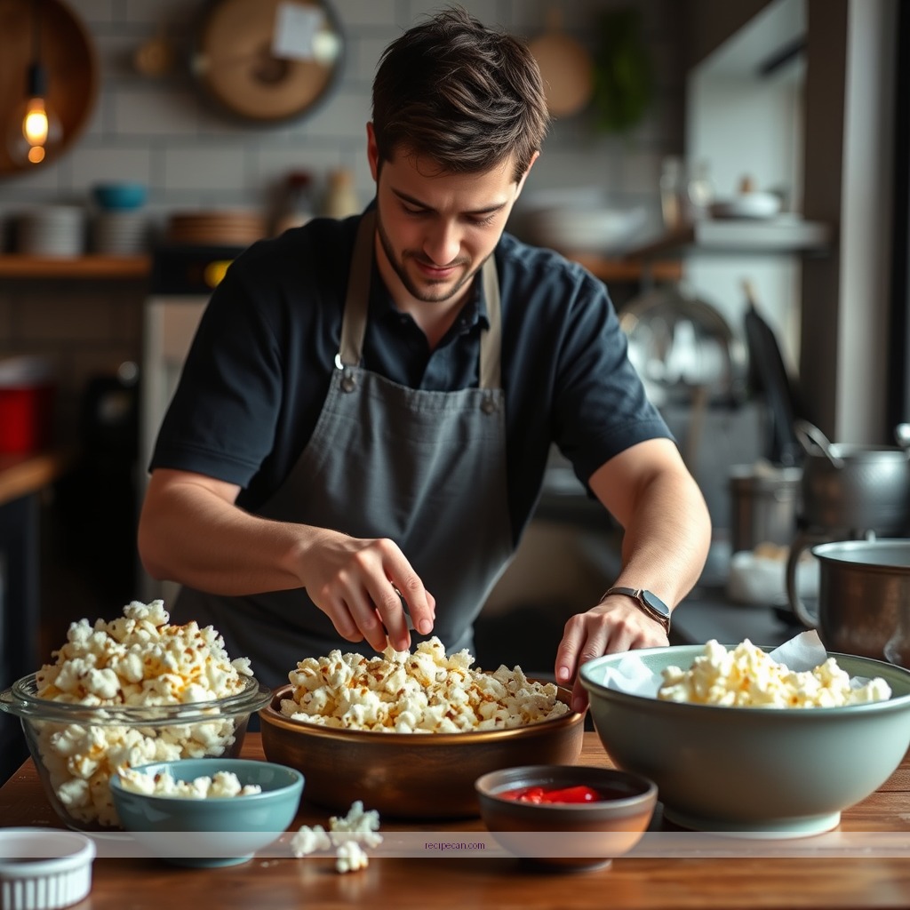 Instructions - popcorn with coconut oil recipe