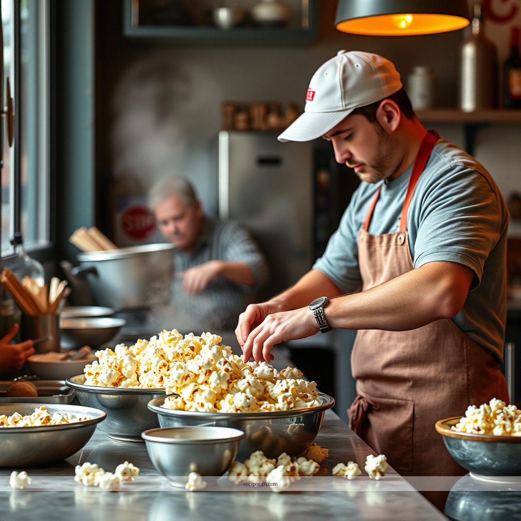 Instructions - popped popcorn recipes