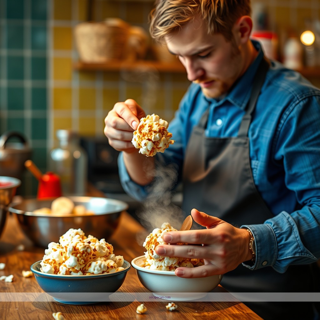 Instructions - recipe popcorn balls using karo syrup