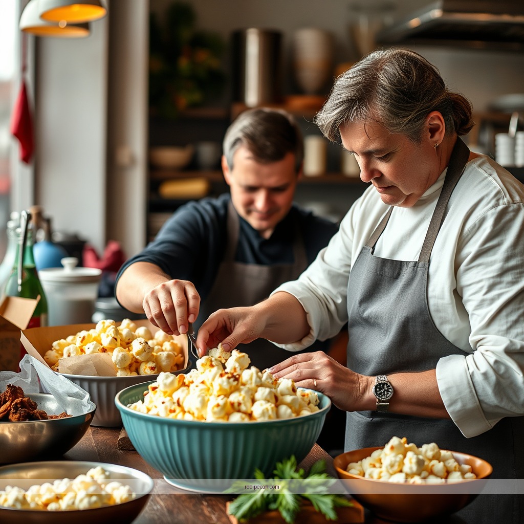 Instructions - christmas popcorn recipe