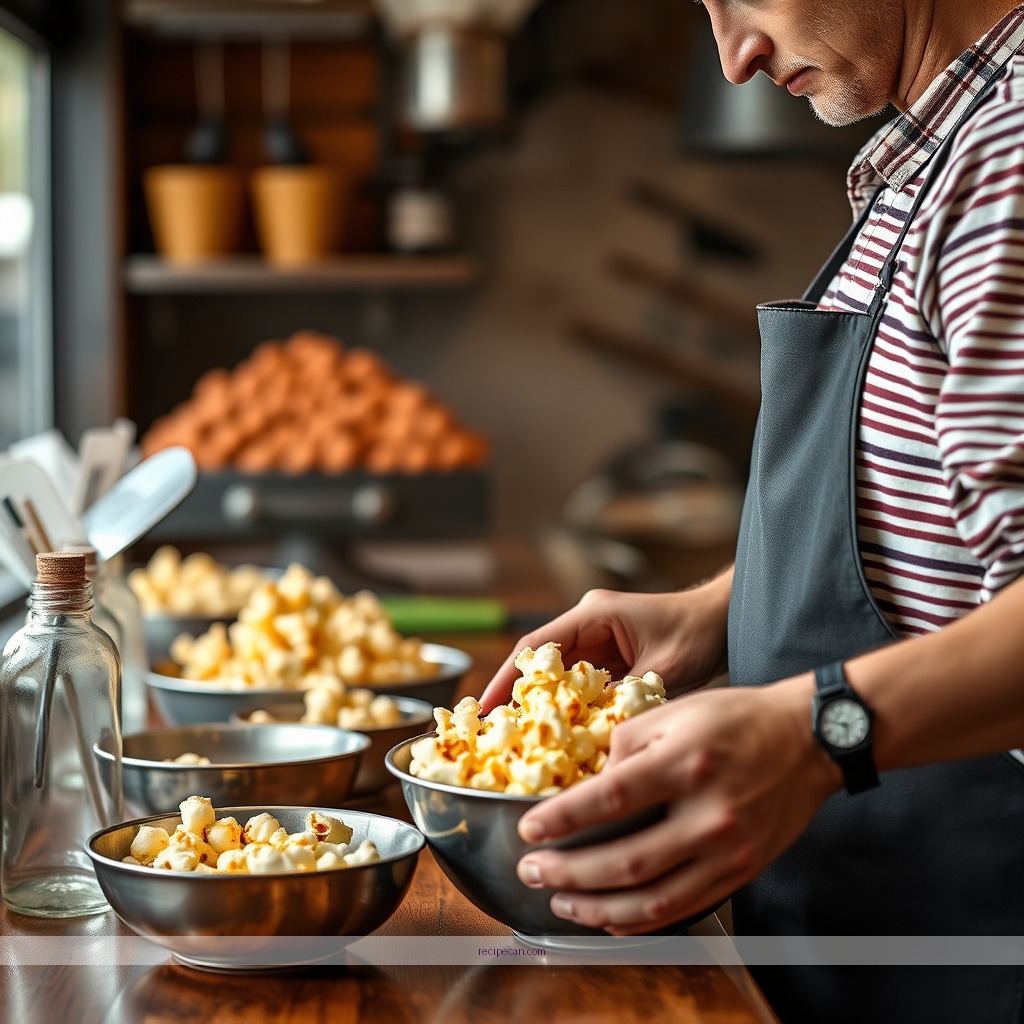 Instructions - simple caramel popcorn recipe