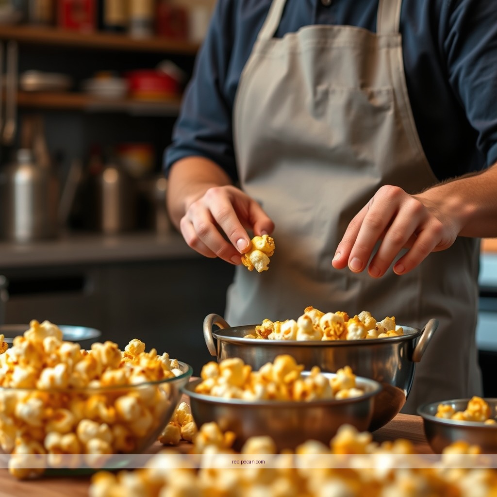Instructions - best recipe for caramel popcorn
