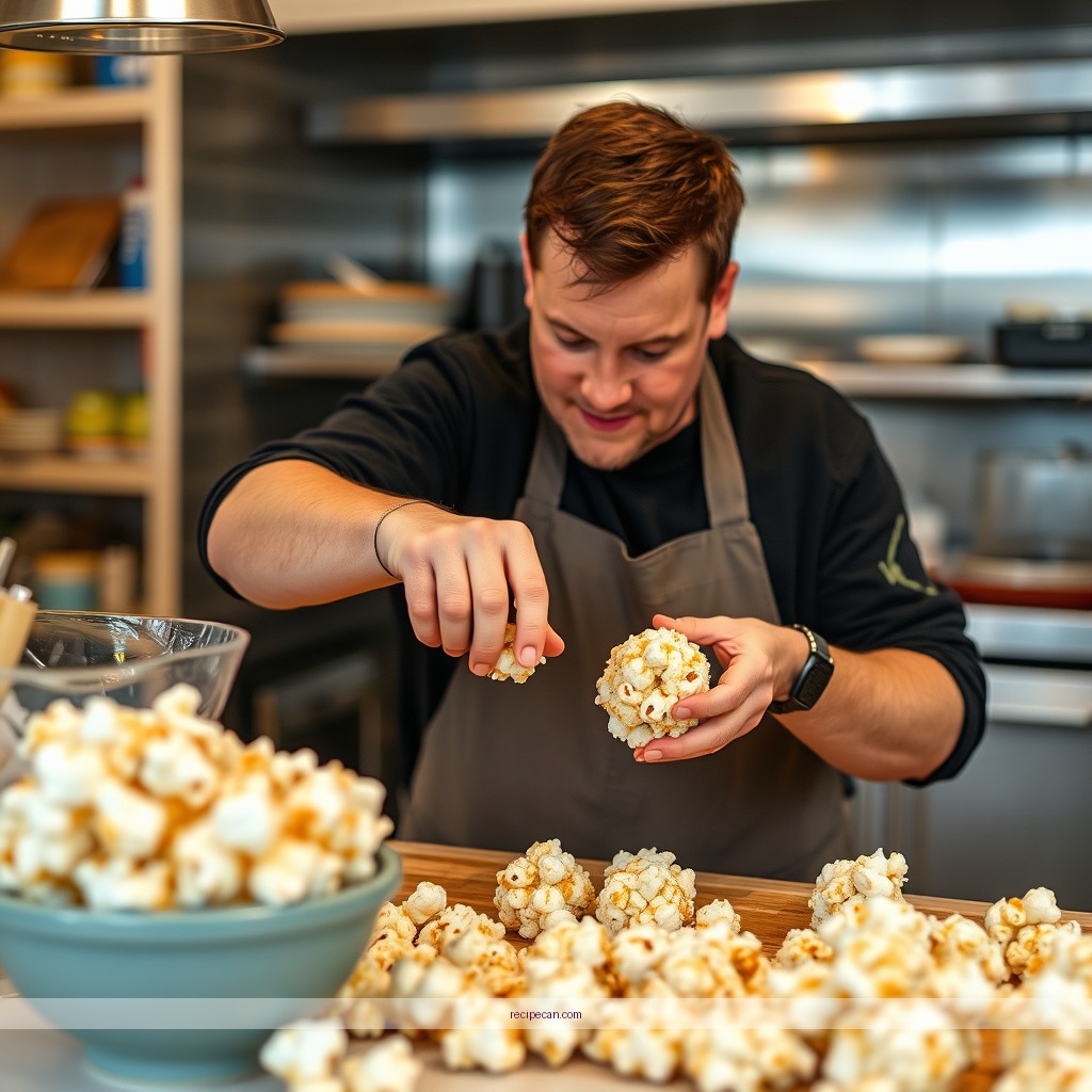 Instructions - easy popcorn ball recipe