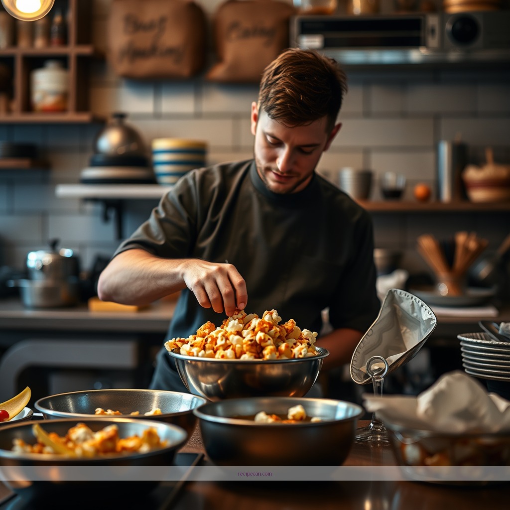Instructions - crunchy caramel popcorn recipe