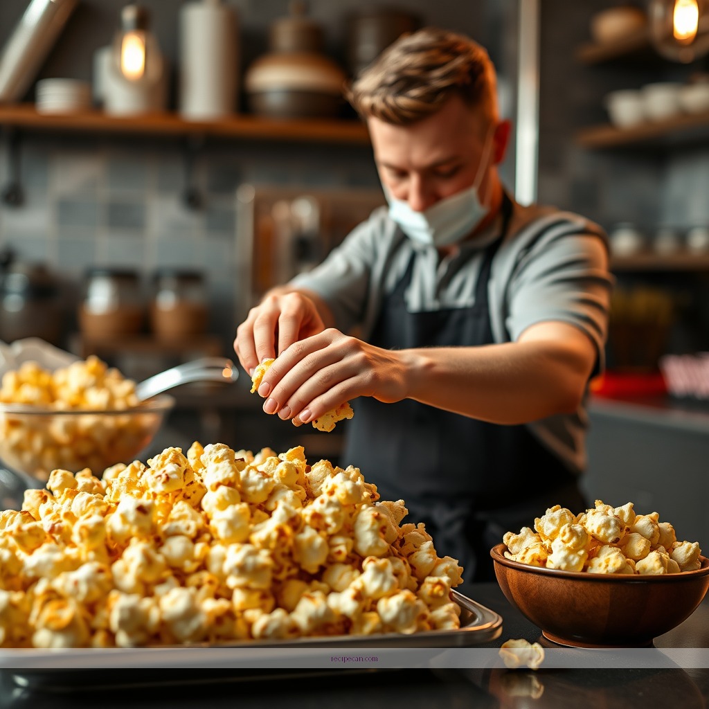 Instructions - gooey caramel popcorn recipe