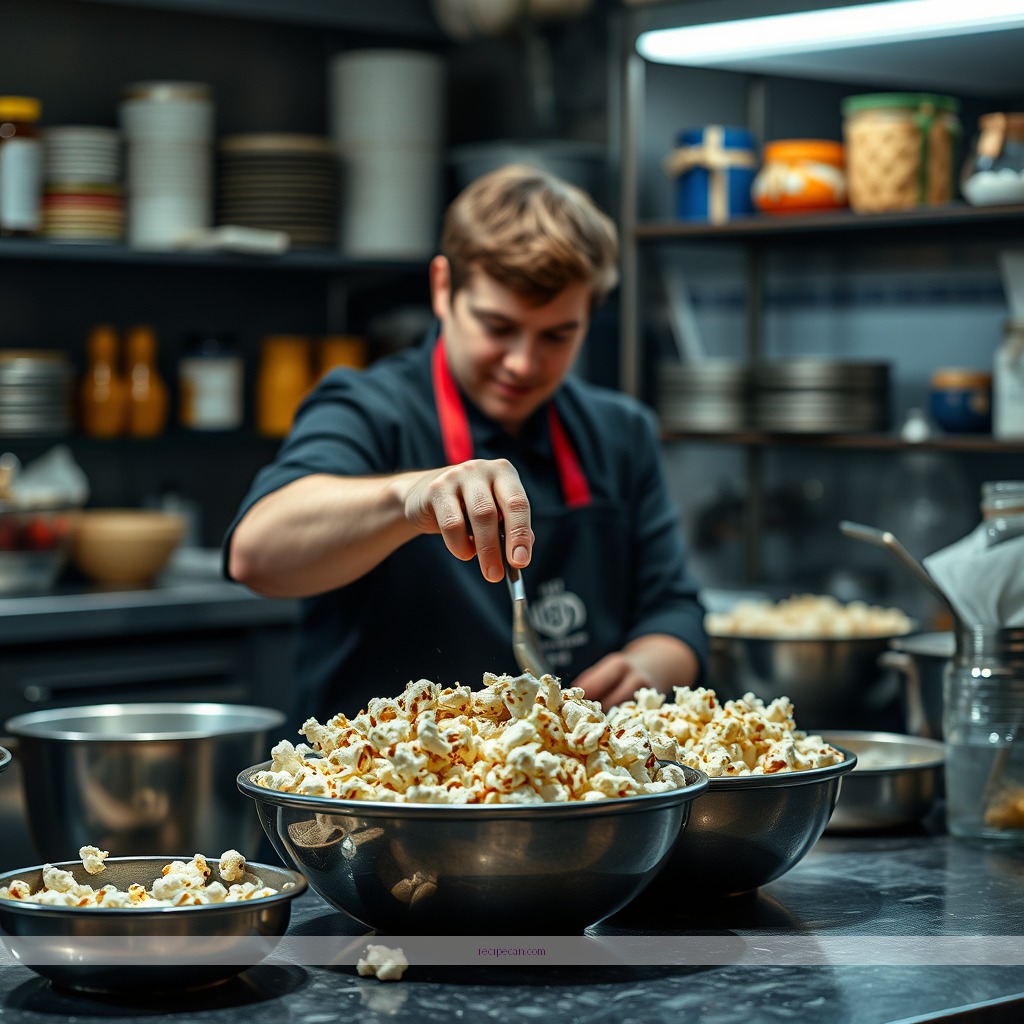 Instructions - interesting popcorn recipes