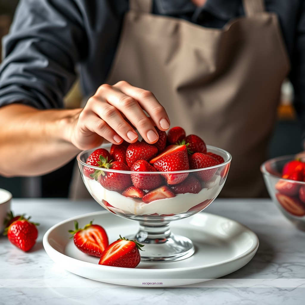 Instructions - strawberry trifle recipe