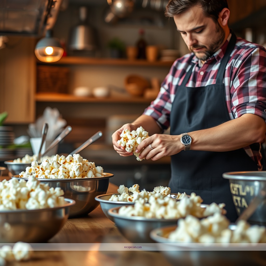 Instructions - homemade popcorn recipe