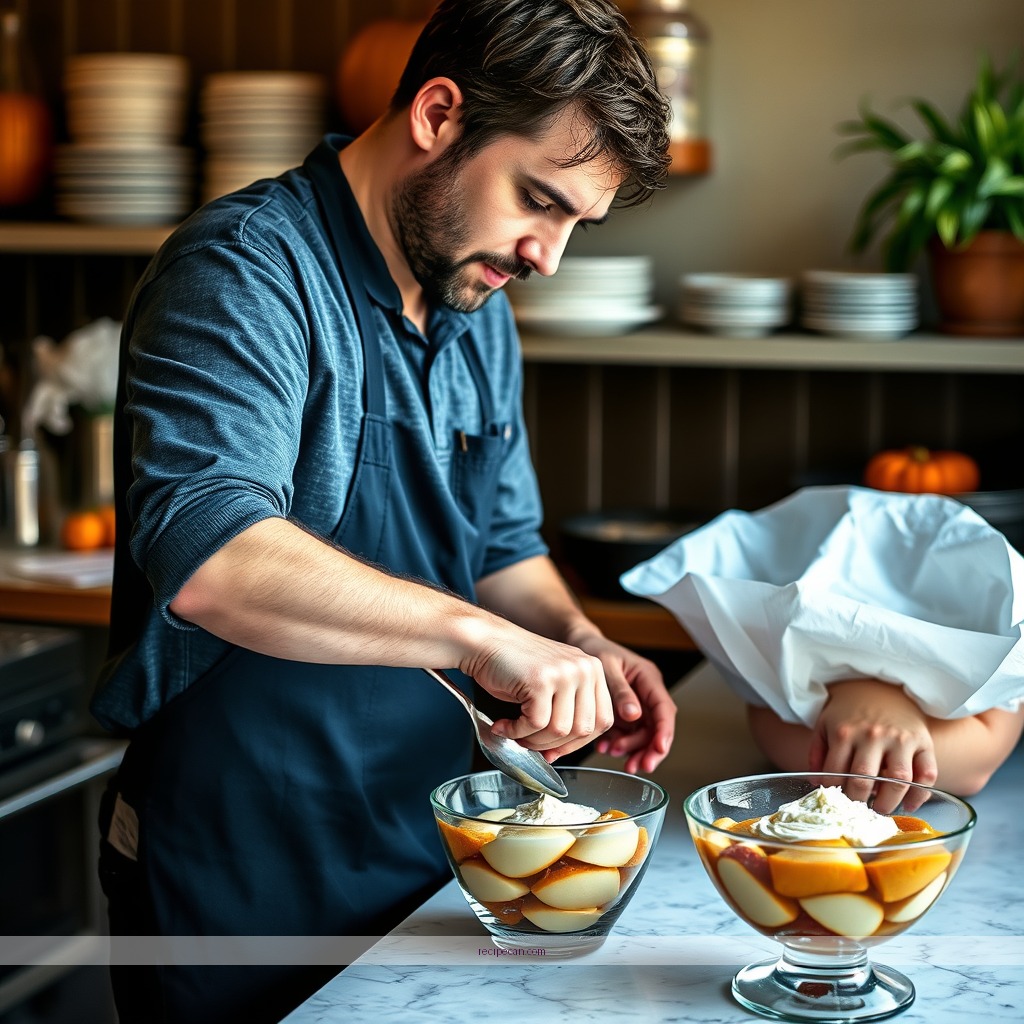 Instructions - recipes for pumpkin trifle