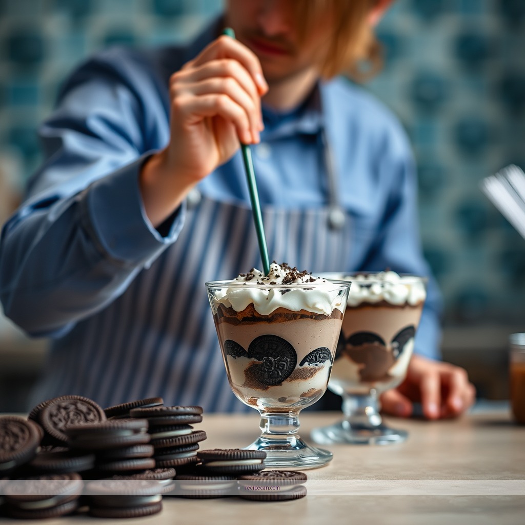 Instructions - oreo trifle recipe