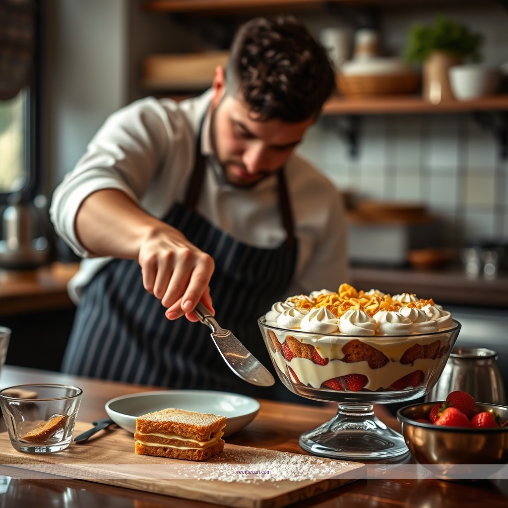Instructions - trifle cake recipe