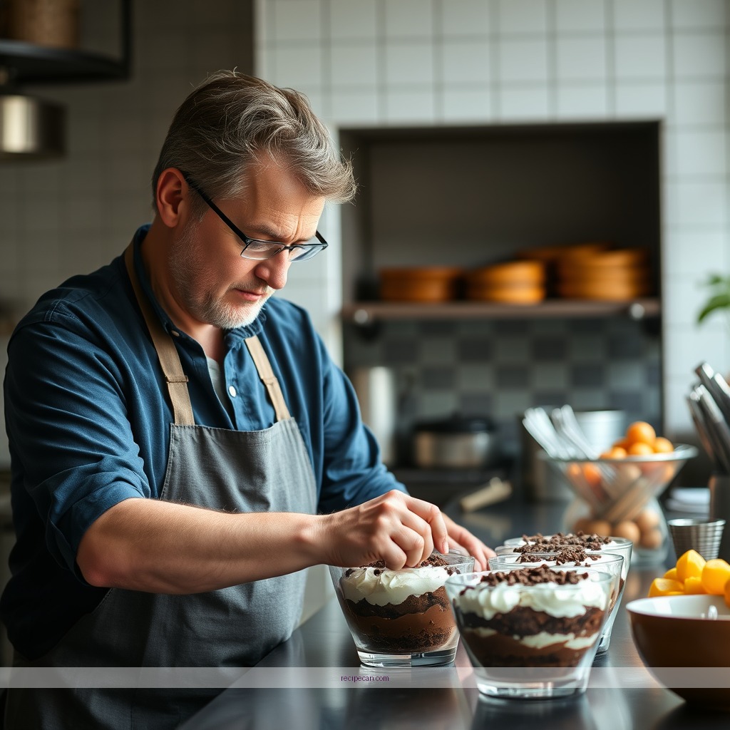 Instructions - easy chocolate trifle dessert recipes