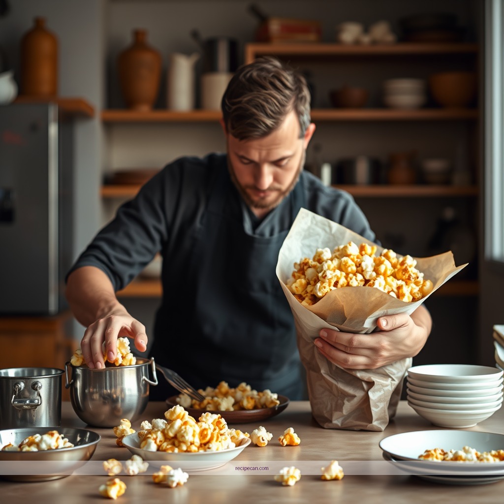 Instructions - caramel popcorn recipe no corn syrup