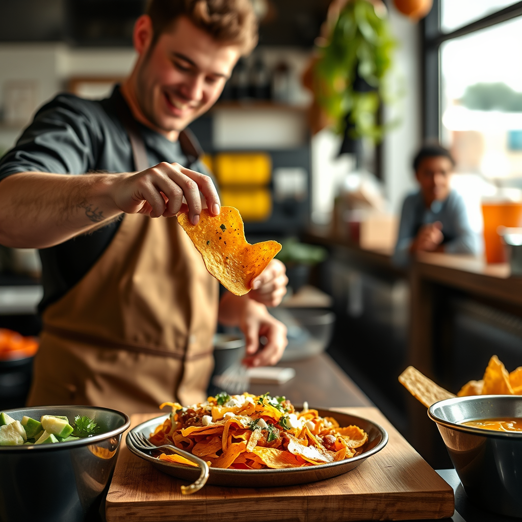 Instructions - nachos recipe using doritos