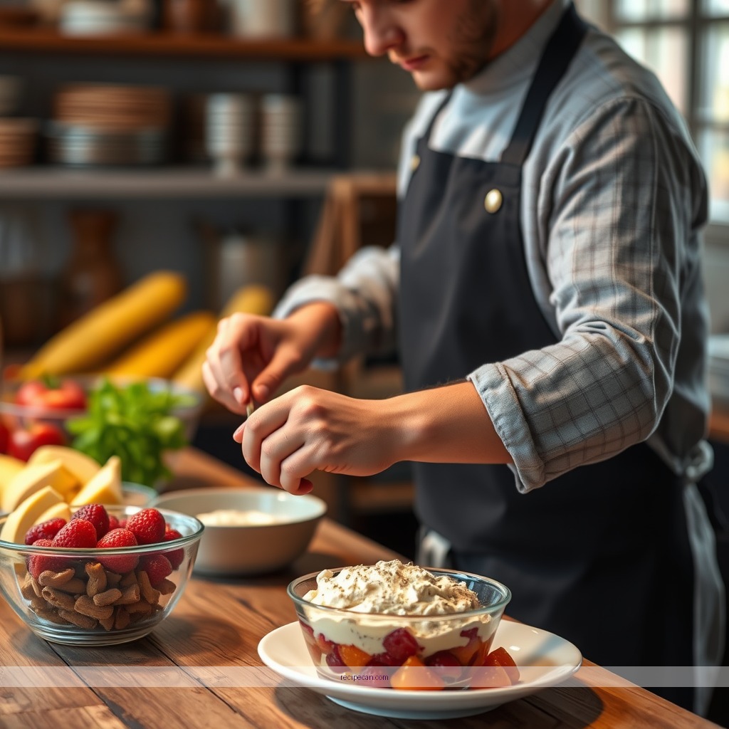 Instructions - old fashioned trifle recipe