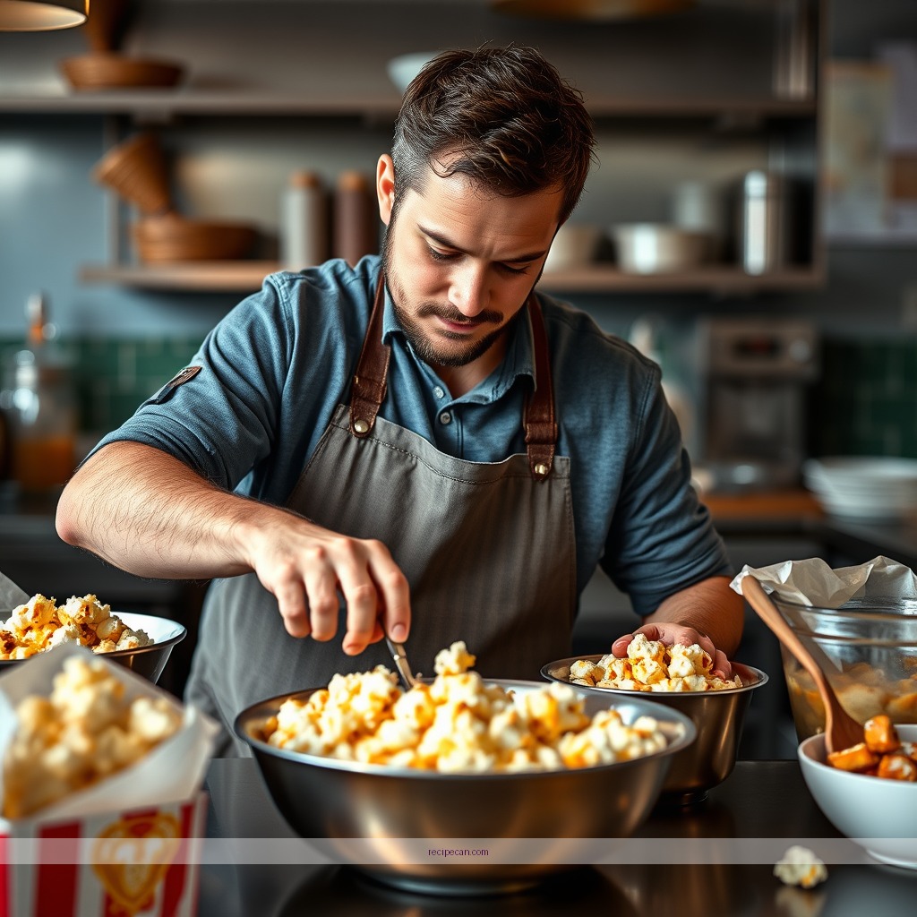 Instructions - carmel popcorn recipe