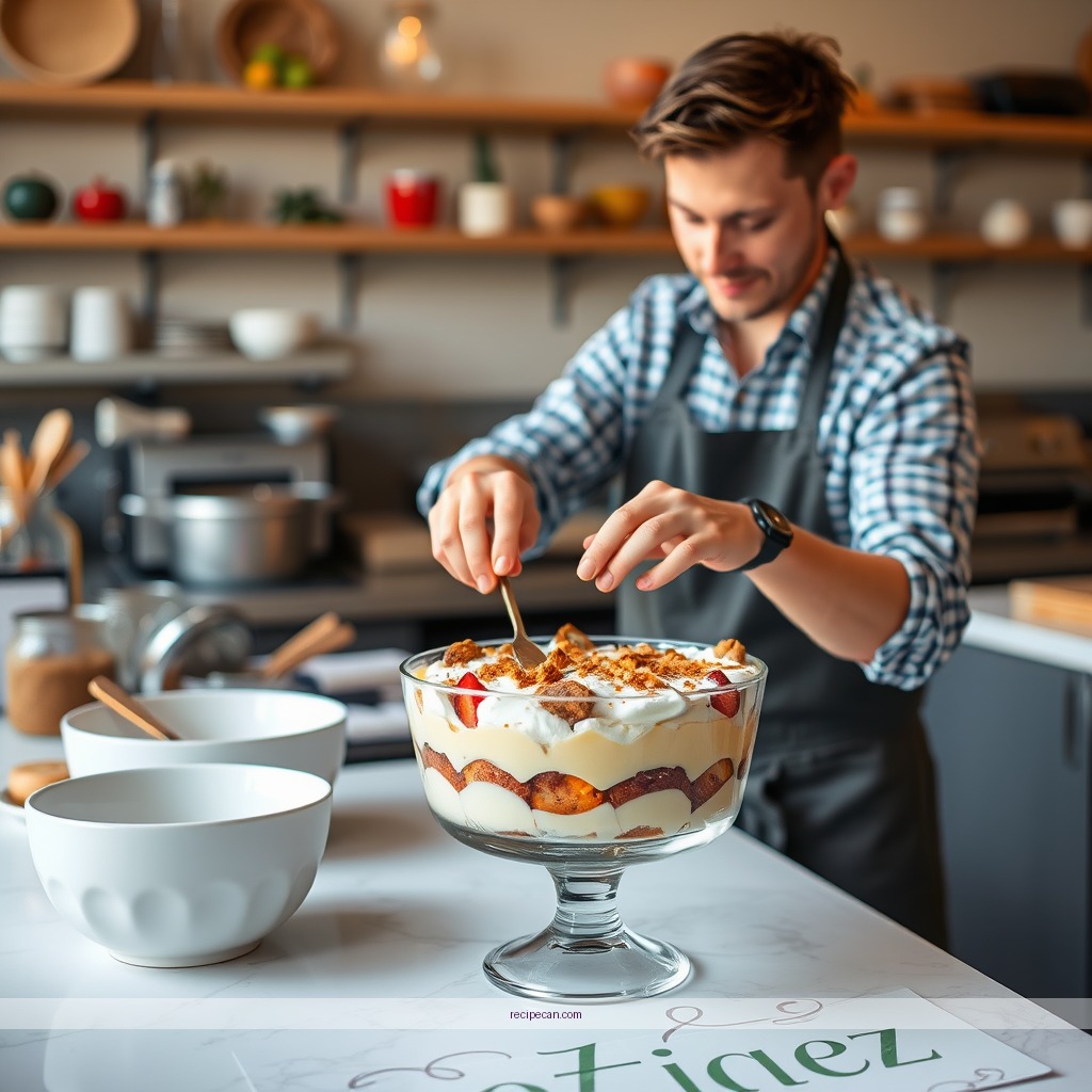 Instructions - easiest trifle recipe