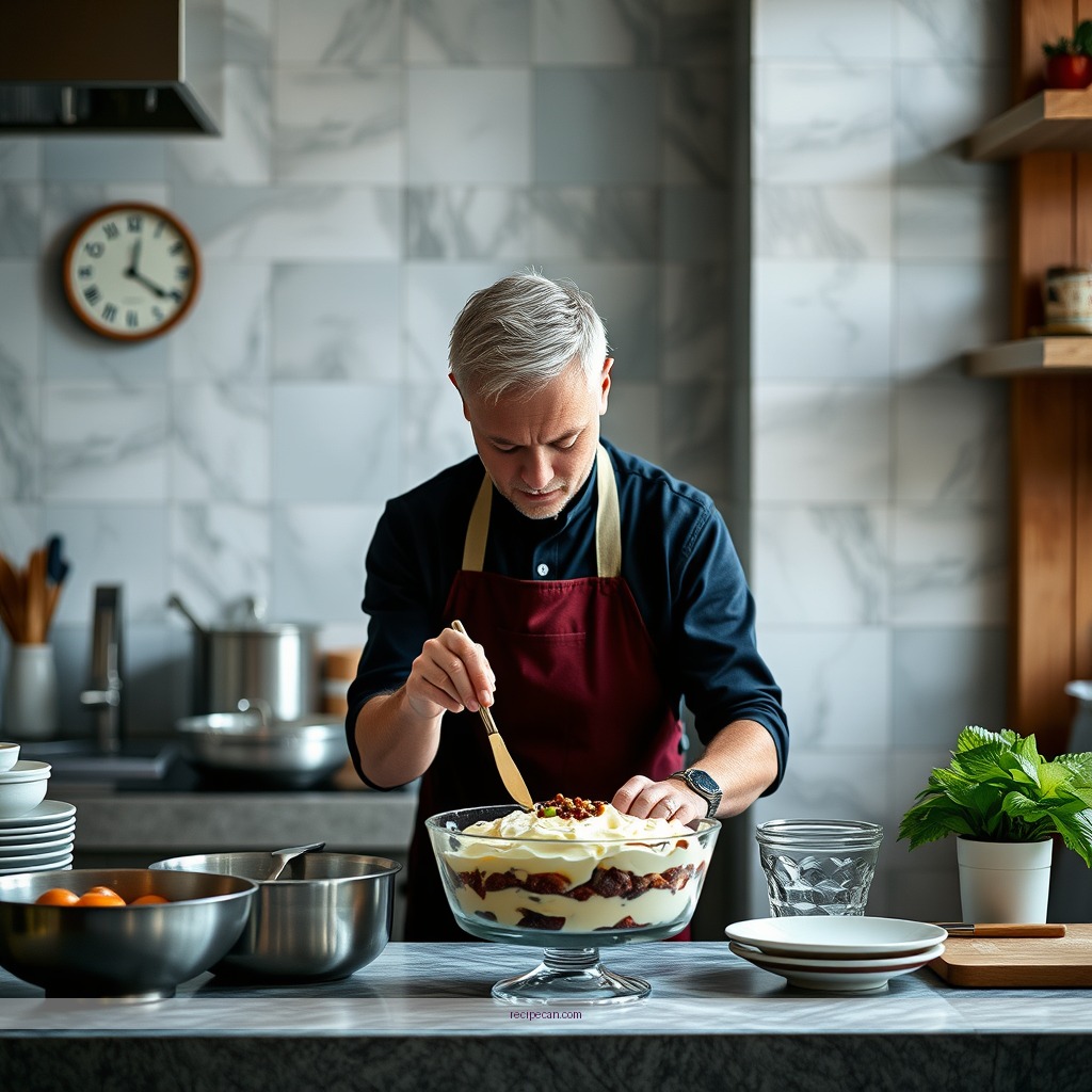 Instructions - friends trifle recipe