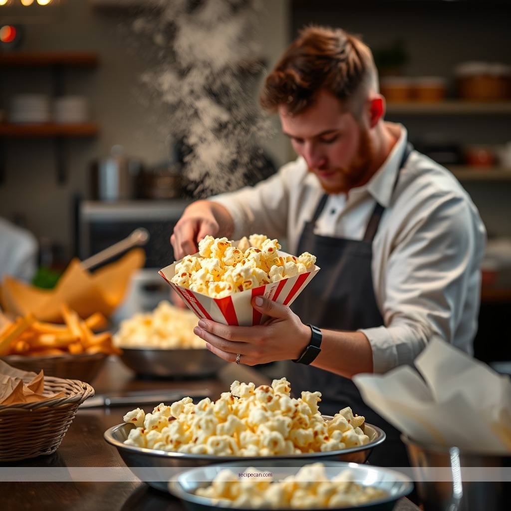 Instructions - cheese popcorn recipe