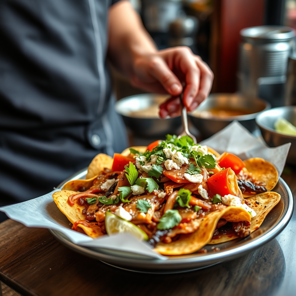 Instructions - recipe nachos