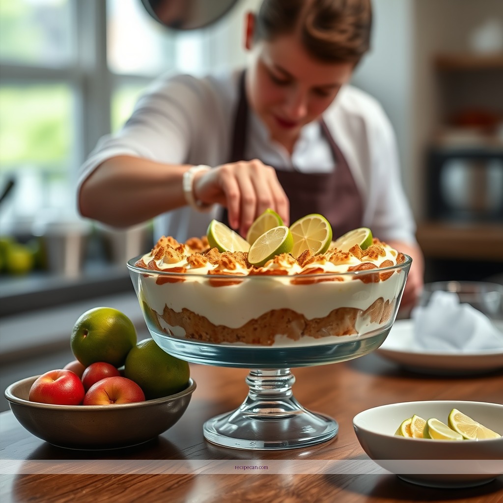 Instructions - key lime pie trifle recipe