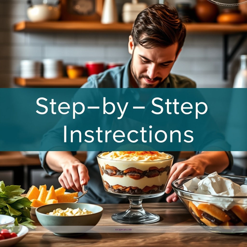 Instructions - thanksgiving trifle recipe